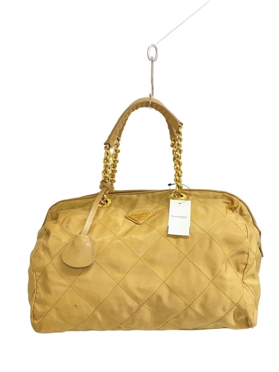 PRADA handbag nylon CML plain
