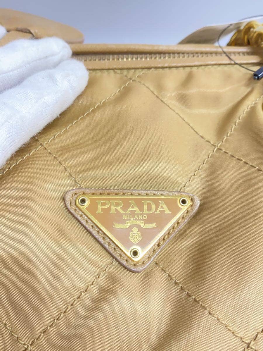 PRADA handbag nylon CML plain 5