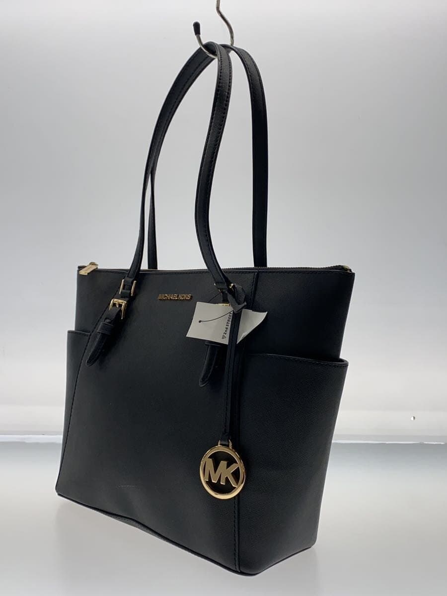 MICHAEL KORS Tote Bag PVC Black Solid DI-2105 2