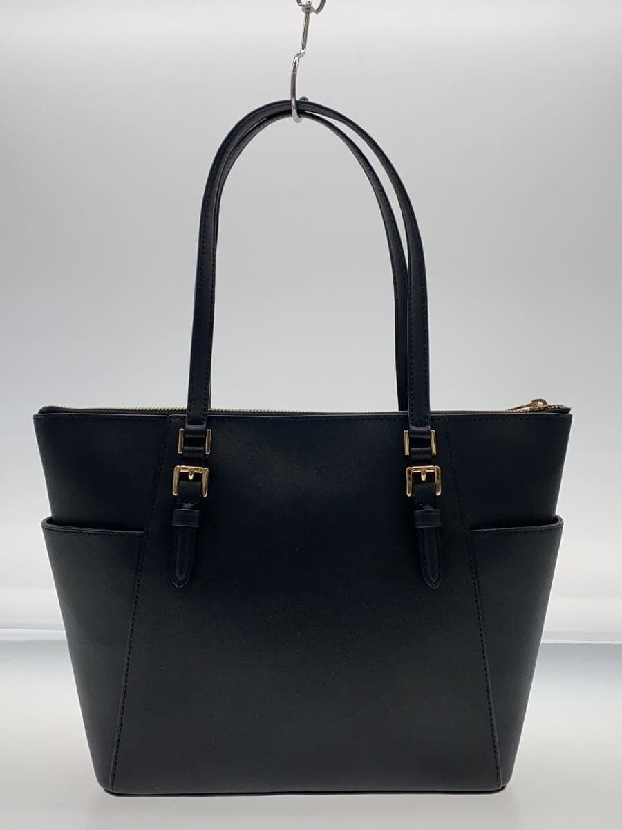 MICHAEL KORS Tote Bag PVC Black Solid DI-2105 3