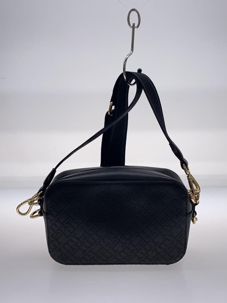 TOMMY HILFIGER shoulder bag -- BLK all-over pattern 3