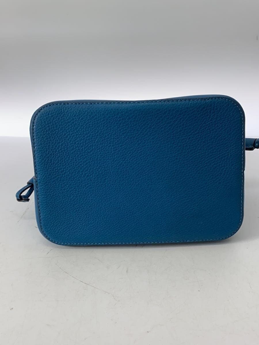 Kate Spade New York shoulder bag leather blue solid WKRU7063 4