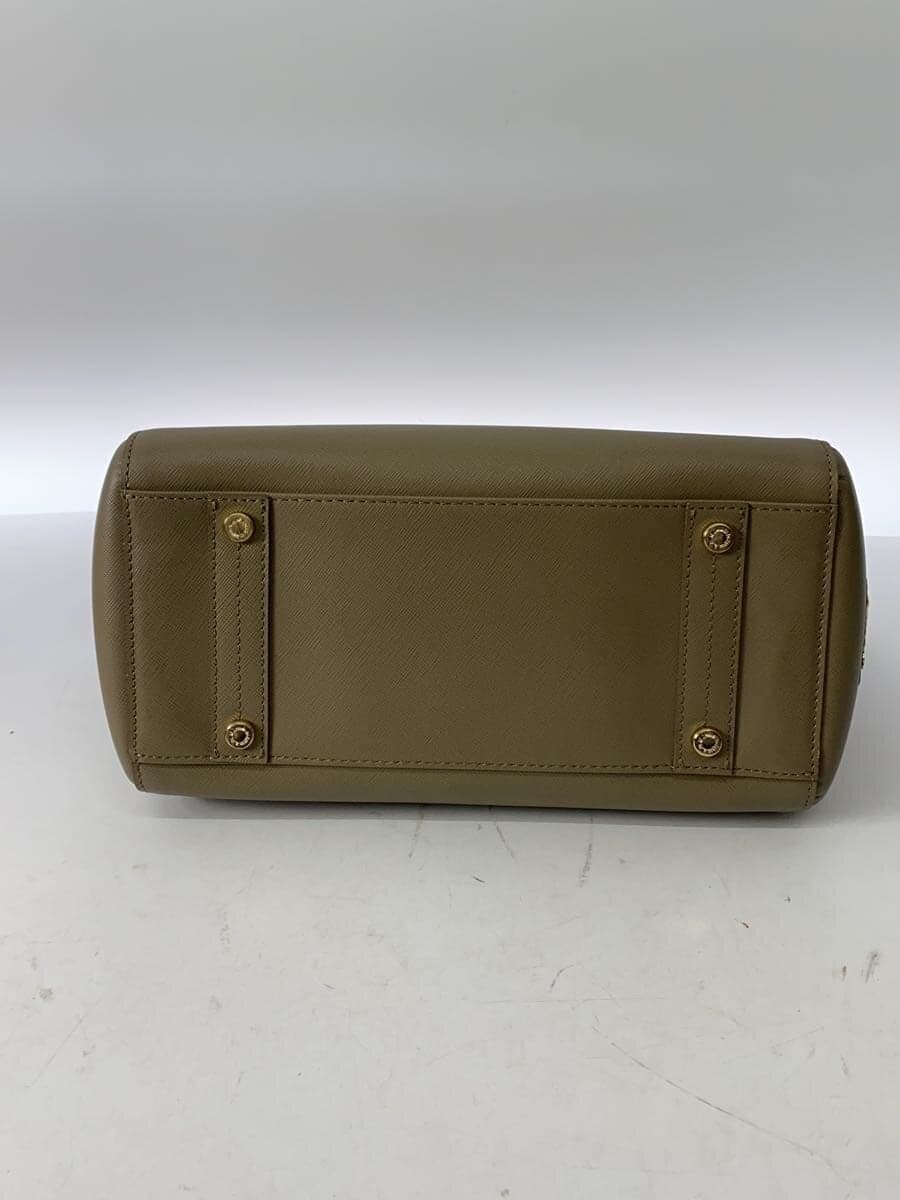 A.D.M.J. handbag leather KHK 4