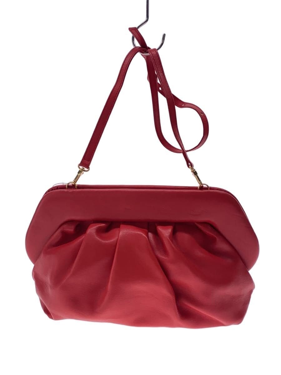 Other Brand THE MOIRE Shoulder Bag Leather Red