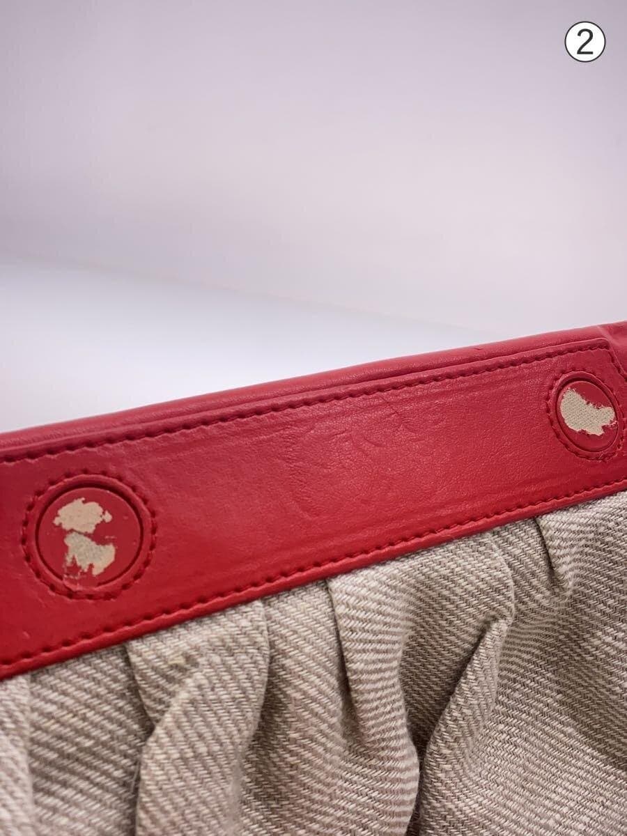 Other Brand THE MOIRE Shoulder Bag Leather Red 8