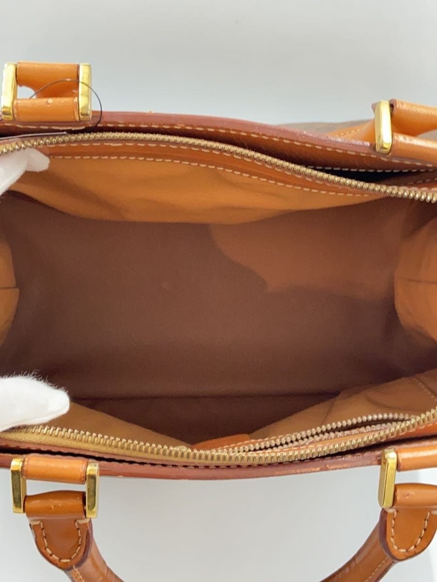 CELINE Handbag PVC Brown All-over Print 6