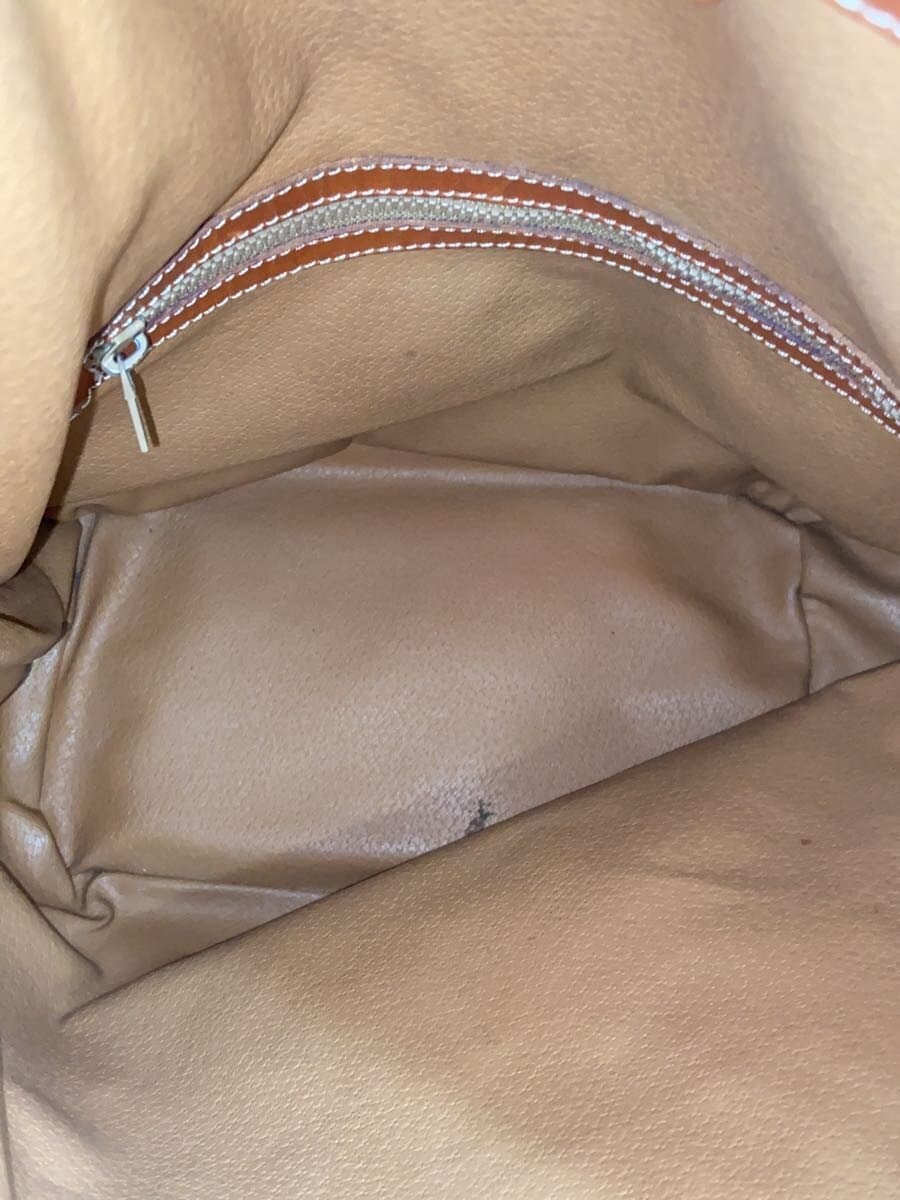 CELINEOLD Drawstring Bag Macadam Pattern Shoulder Bag PVC Brown All Over 6