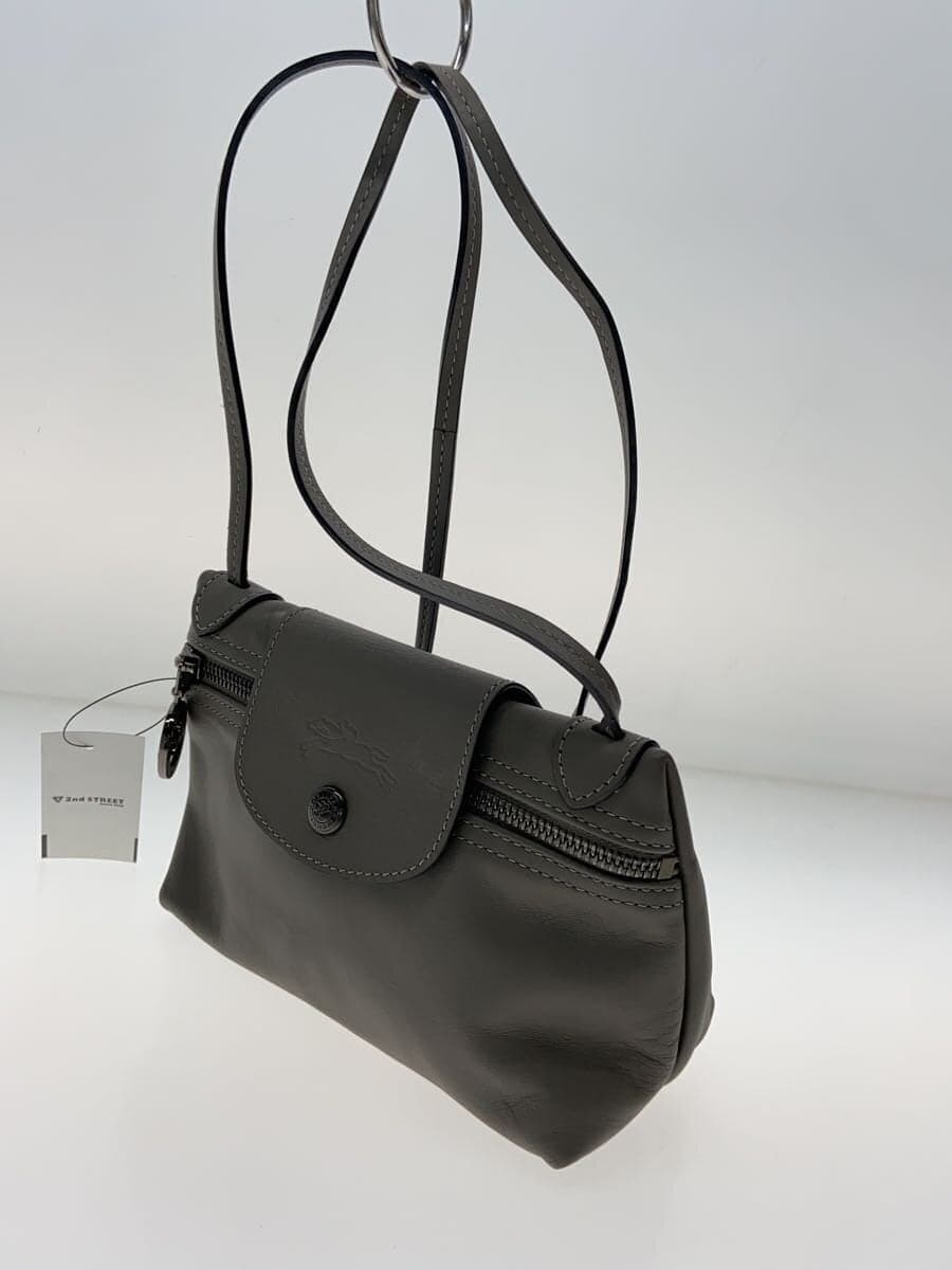 LONGCHAMP Le Pliage XS Shoulder Bag Gray 2