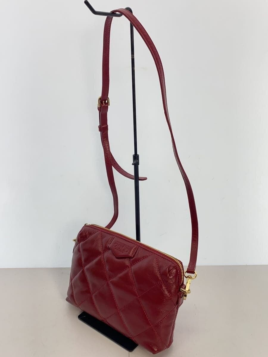 COCOCELUX GOLD Shoulder Bag RED Solid 2