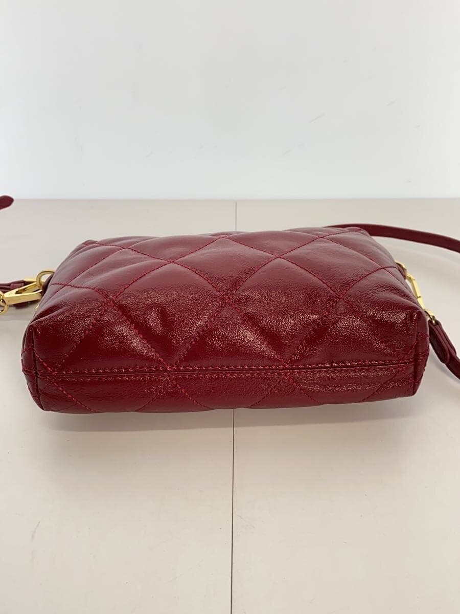 COCOCELUX GOLD Shoulder Bag RED Solid 4