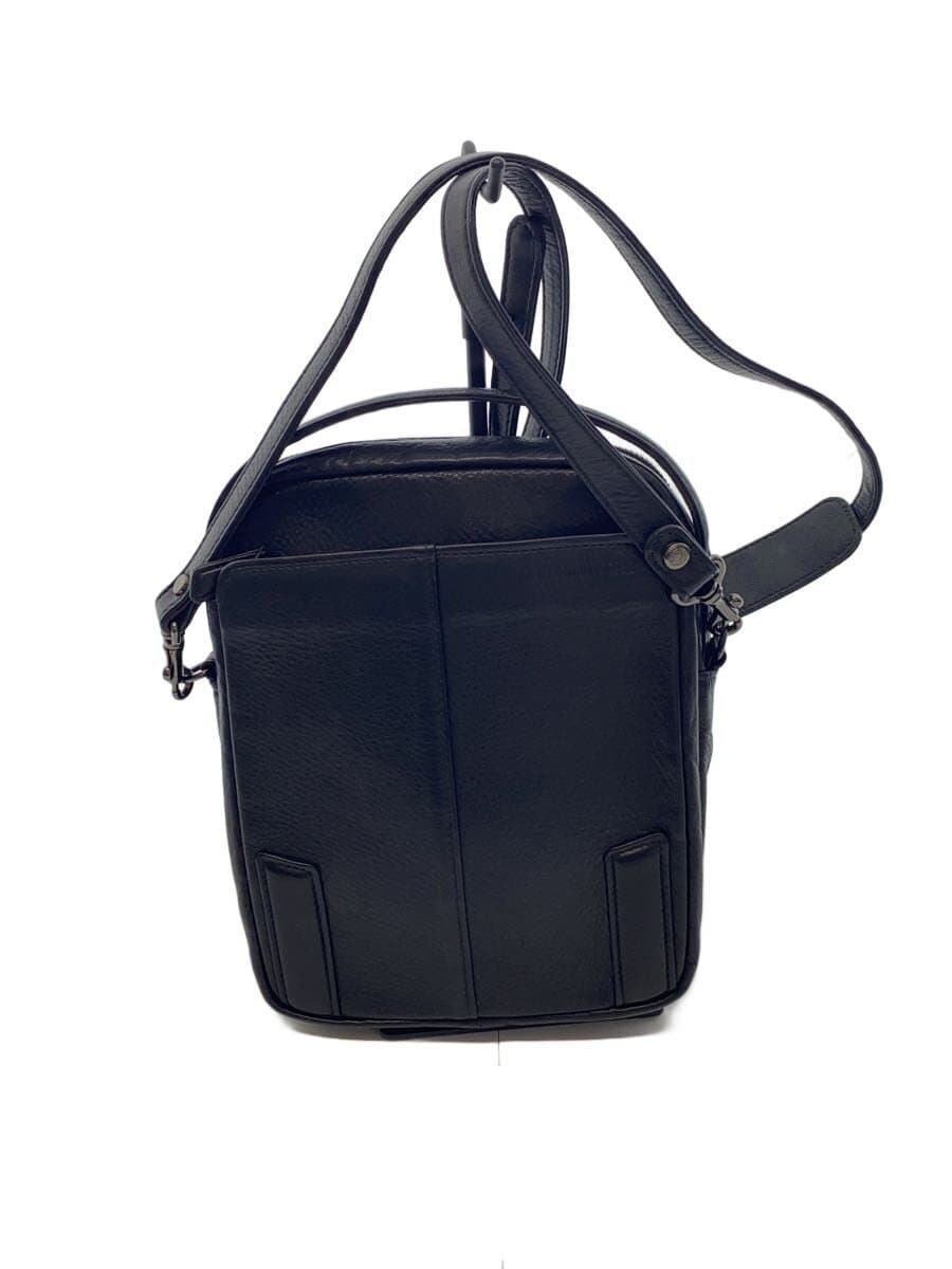 Other Brand LO HOMME PRESSE Shoulder Bag Archaic Soft Cowhide BLK 71783 Archaic