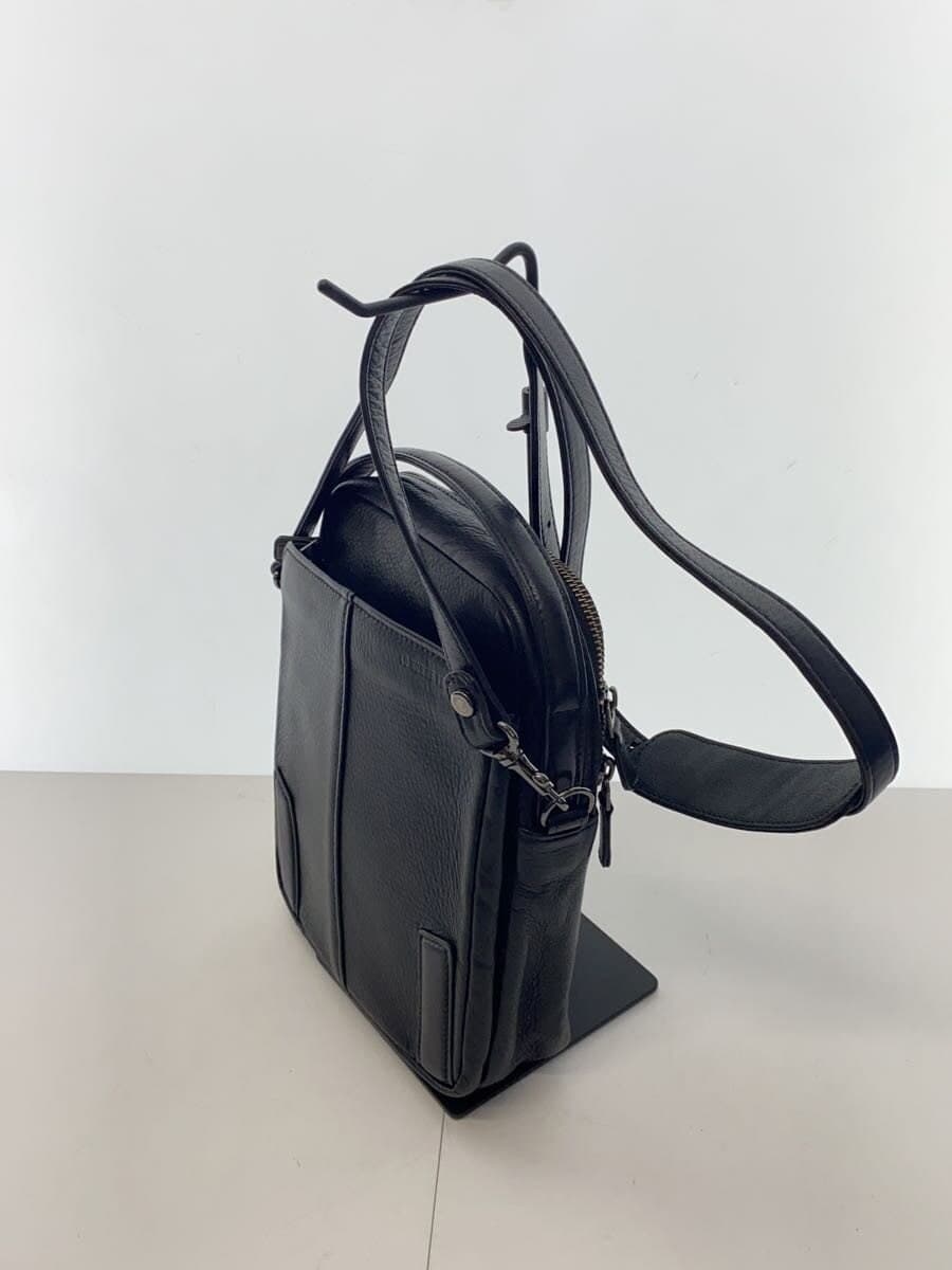 Other Brand LO HOMME PRESSE Shoulder Bag Archaic Soft Cowhide BLK 71783 Archaic 2