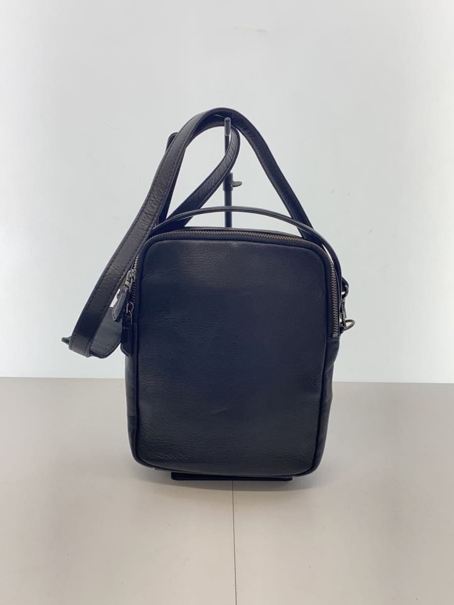 Other Brand LO HOMME PRESSE Shoulder Bag Archaic Soft Cowhide BLK 71783 Archaic 3