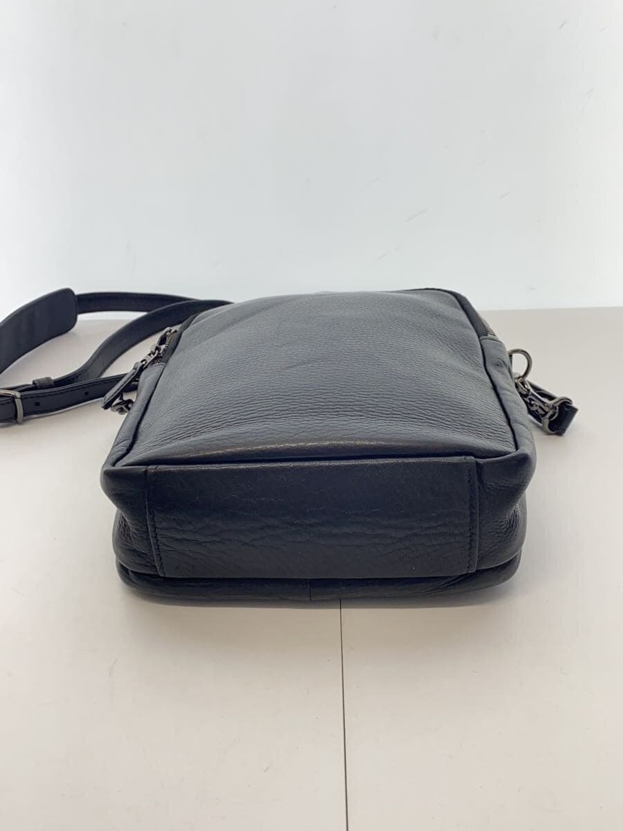 Other Brand LO HOMME PRESSE Shoulder Bag Archaic Soft Cowhide BLK 71783 Archaic 4