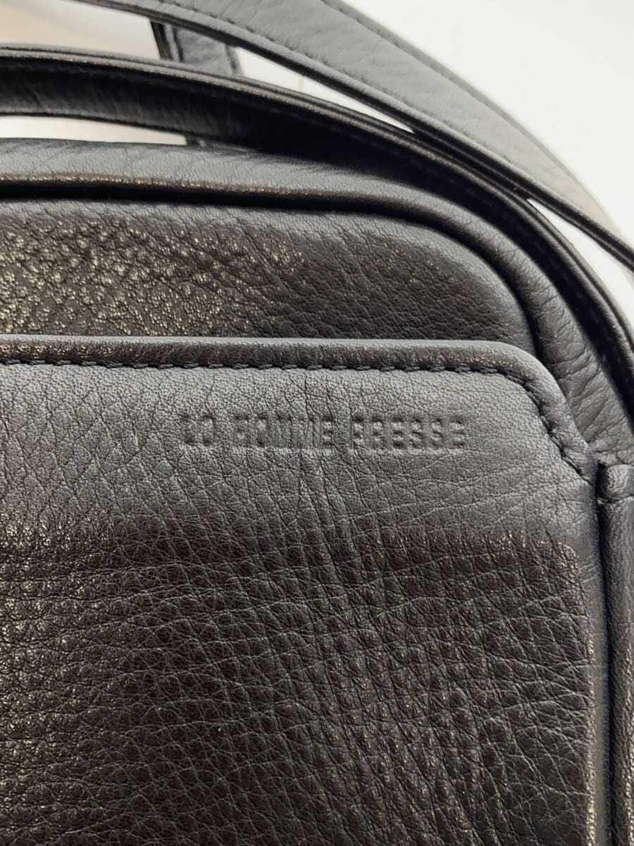 Other Brand LO HOMME PRESSE Shoulder Bag Archaic Soft Cowhide BLK 71783 Archaic 5