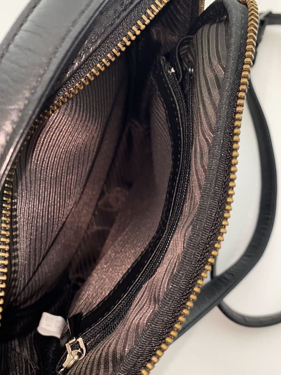 Other Brand LO HOMME PRESSE Shoulder Bag Archaic Soft Cowhide BLK 71783 Archaic 6