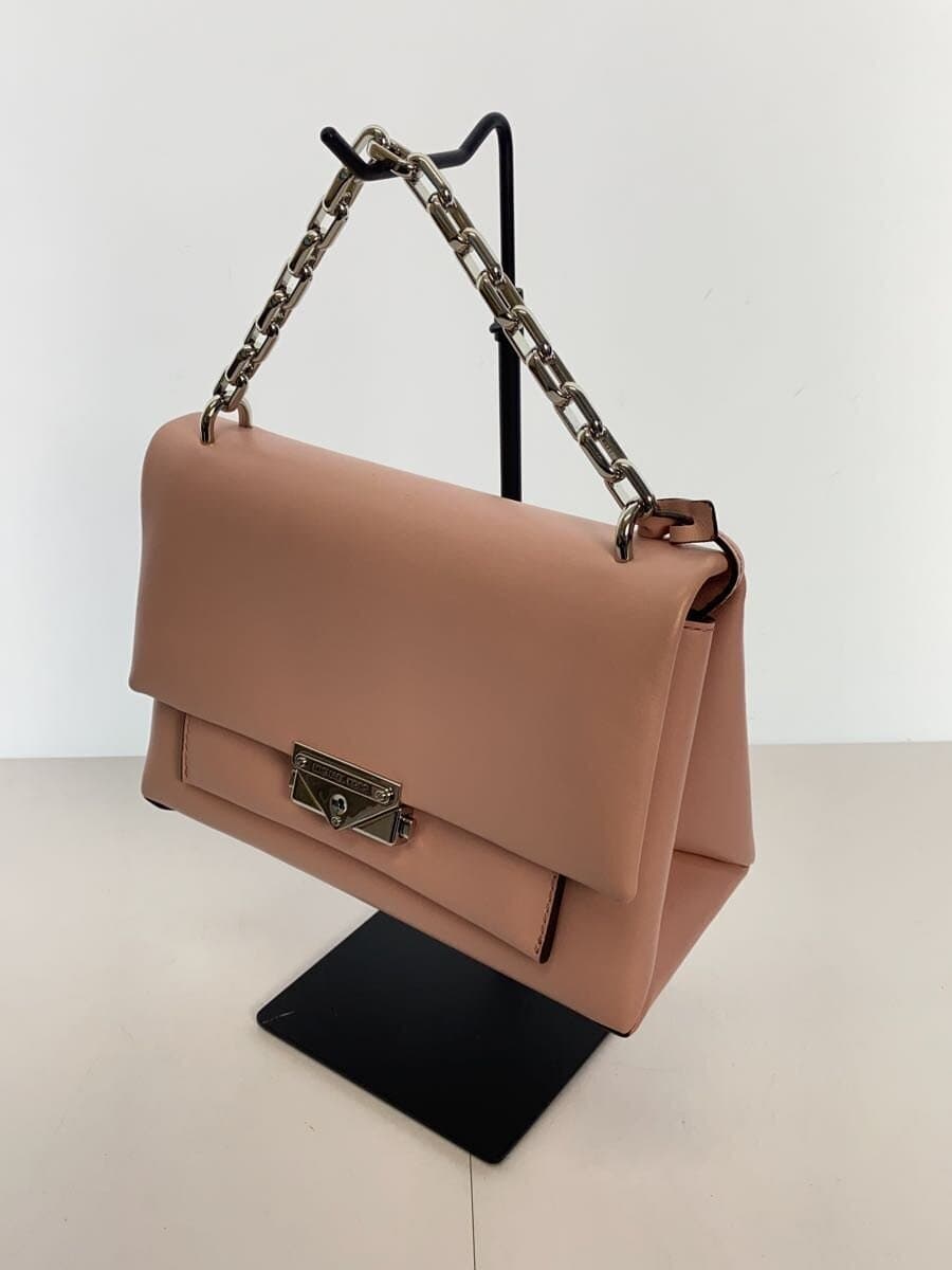 MICHAEL KORS Shoulder Bag Leather PNK 30S9S0EL2L With Wear 2