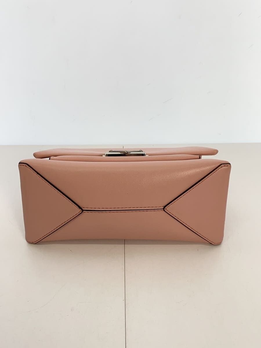 MICHAEL KORS Shoulder Bag Leather PNK 30S9S0EL2L With Wear 4