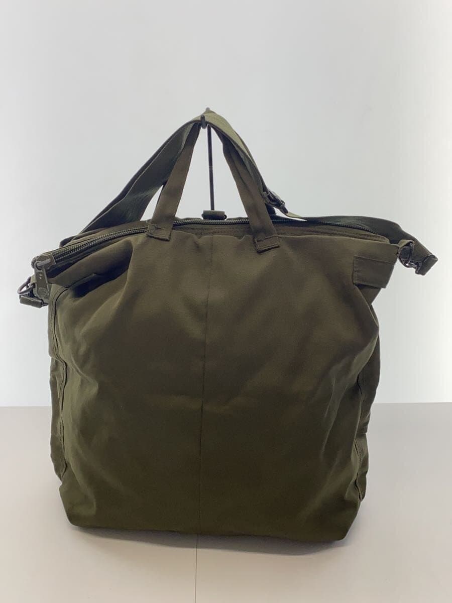 MILITARY bag. flyer's. helmet Helmet bag Nylon KHK Fraying present 3