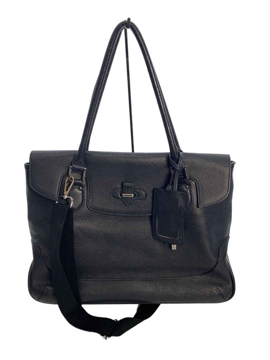 PELLE MORBIDA Tote Bag Leather Navy