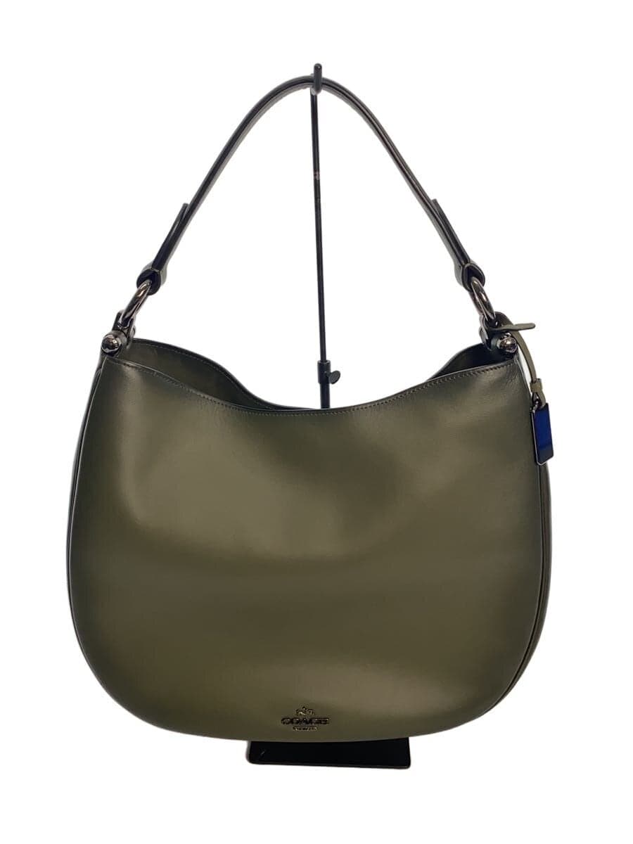 COACH Shoulder Bag Leather KHK 37905