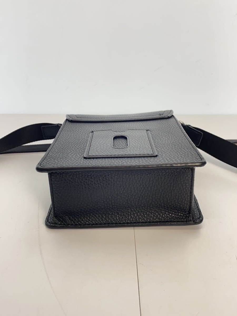 MICHAEL KORS Shoulder Bag Leather Black Solid Color LI-2306 4