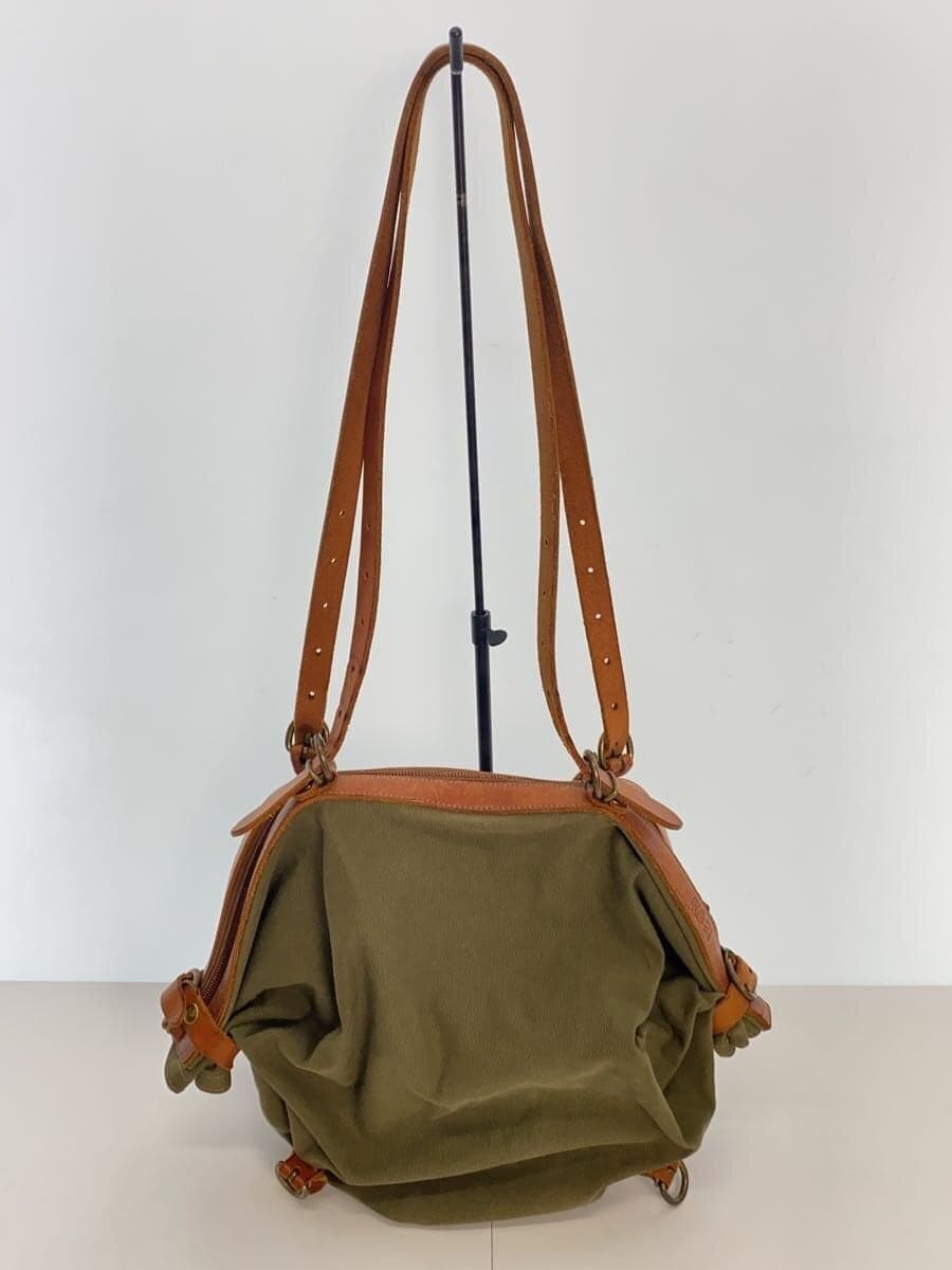 IL BISONTE Tote Bag Canvas KHK 3