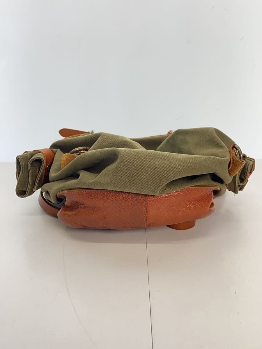 IL BISONTE Tote Bag Canvas KHK 4