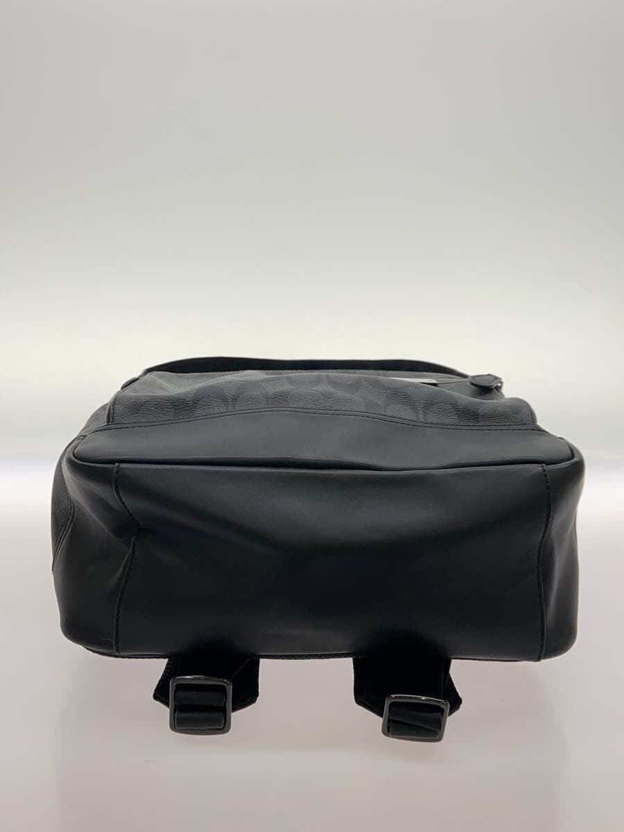 COACH Backpack BLK All Over Pattern C2935 4