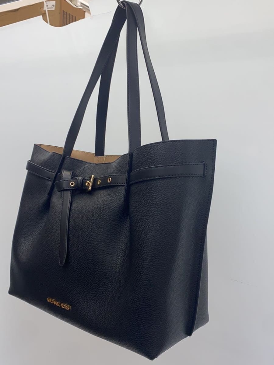 MICHAEL KORS Tote Bag Leather BLK Solid 35H0GU5T9T 2