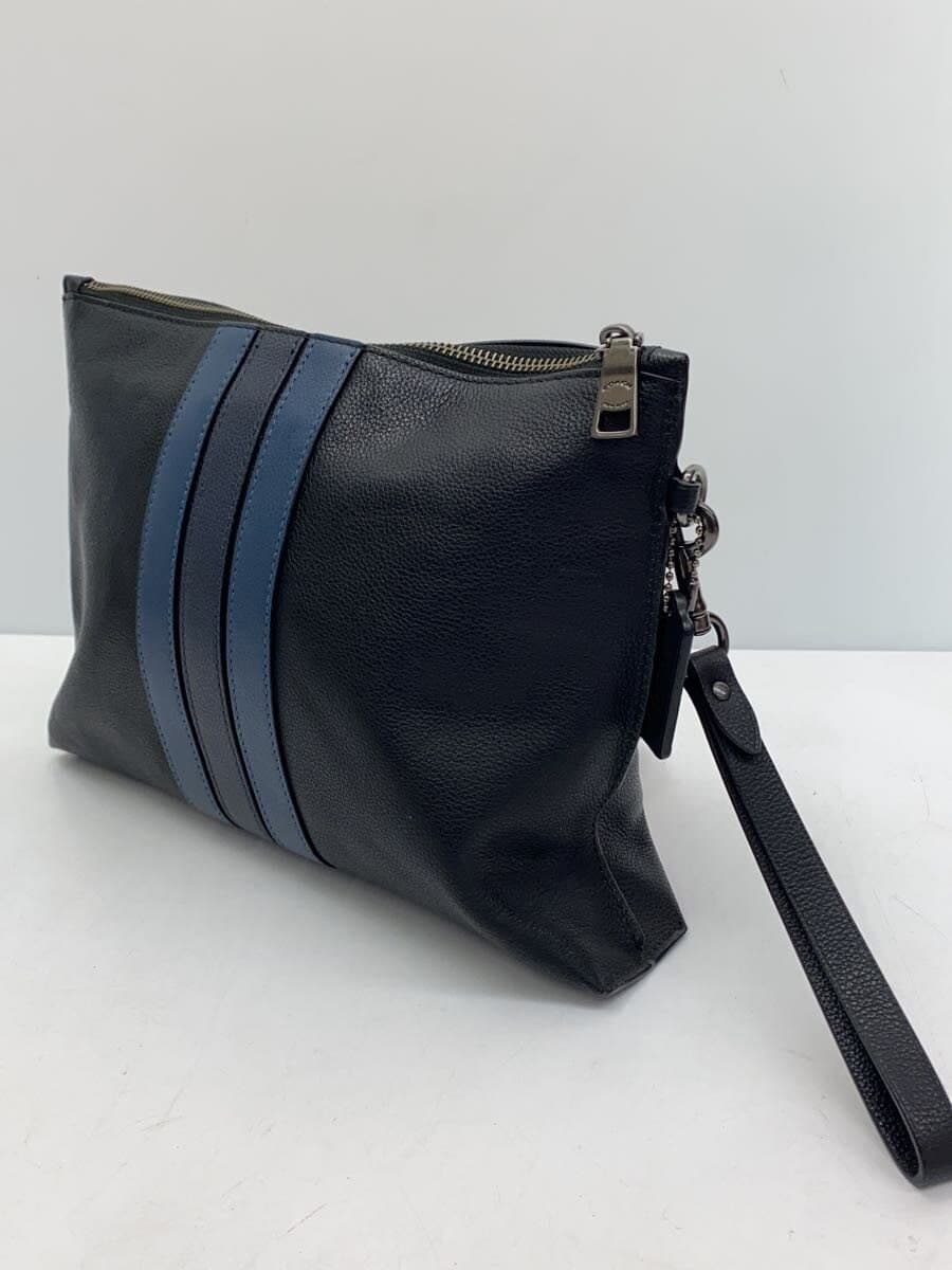 COACH bag Leather BLK 2