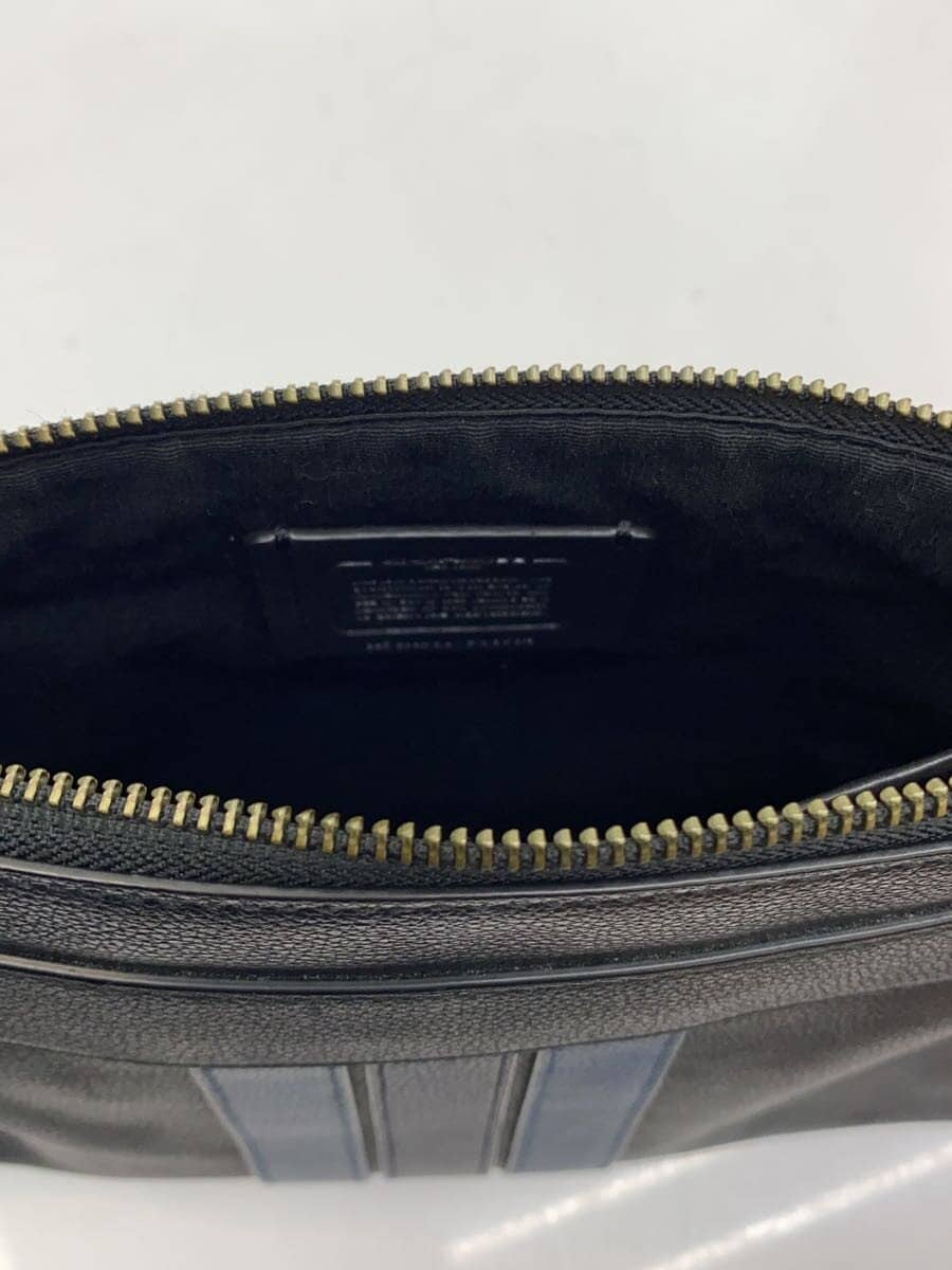 COACH bag Leather BLK 6