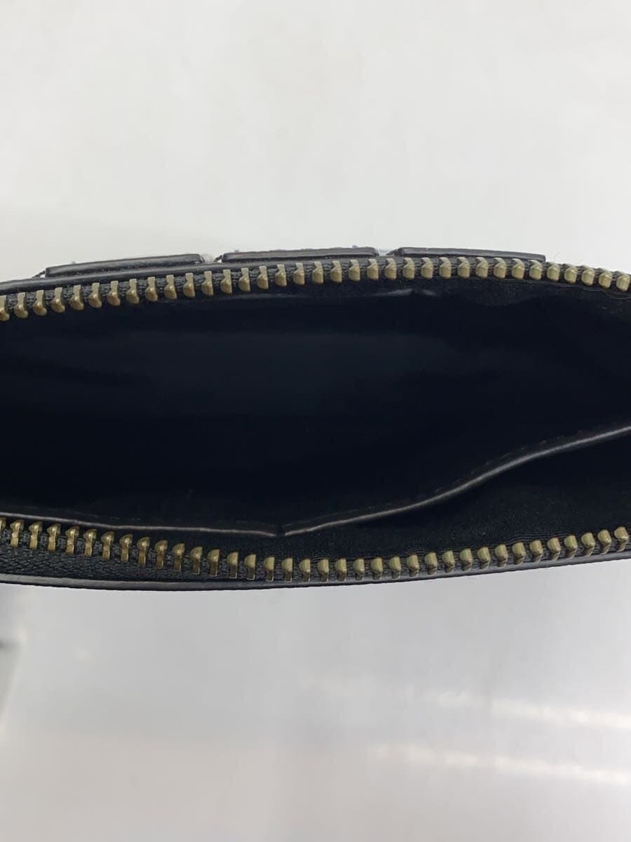 COACH bag Leather BLK 7