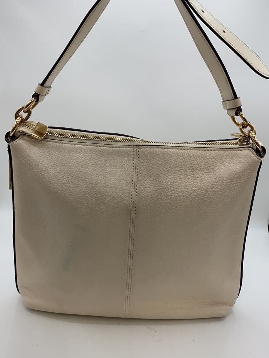 COACH Shoulder Bag -- White Solid Color F34823 3