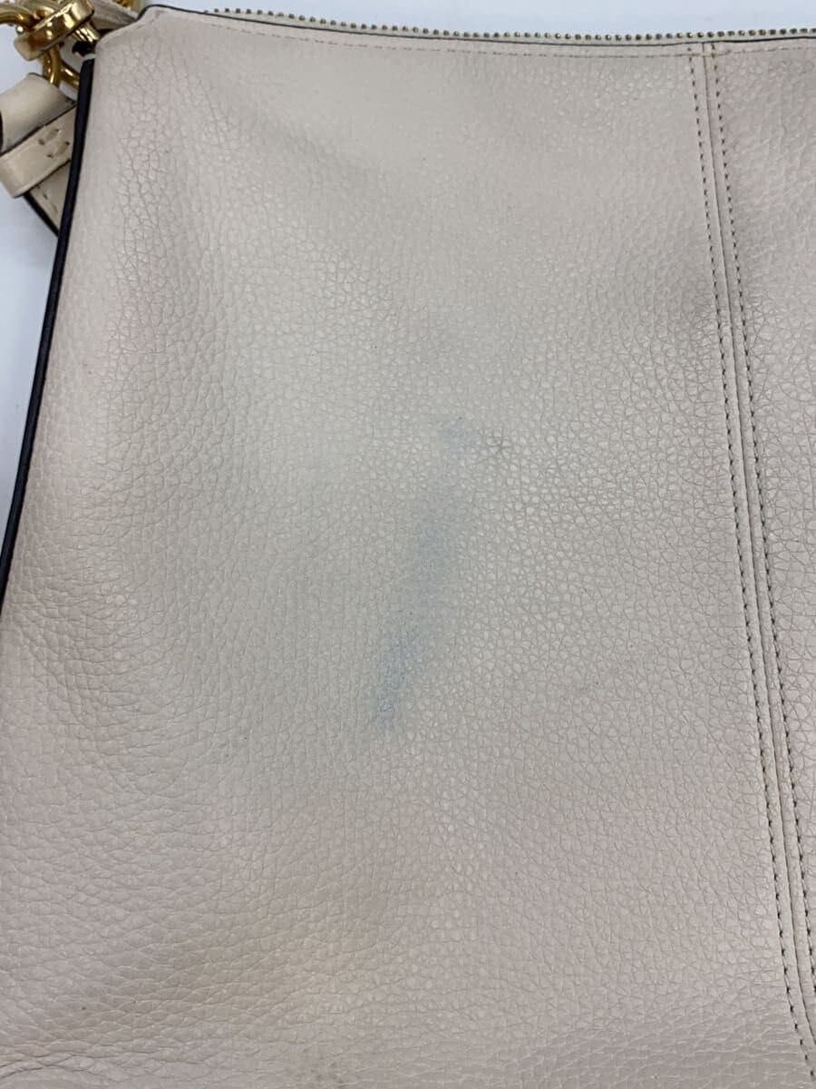 COACH Shoulder Bag -- White Solid Color F34823 7