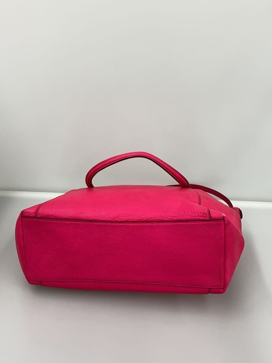 COACH Tote Bag PNK Solid 4