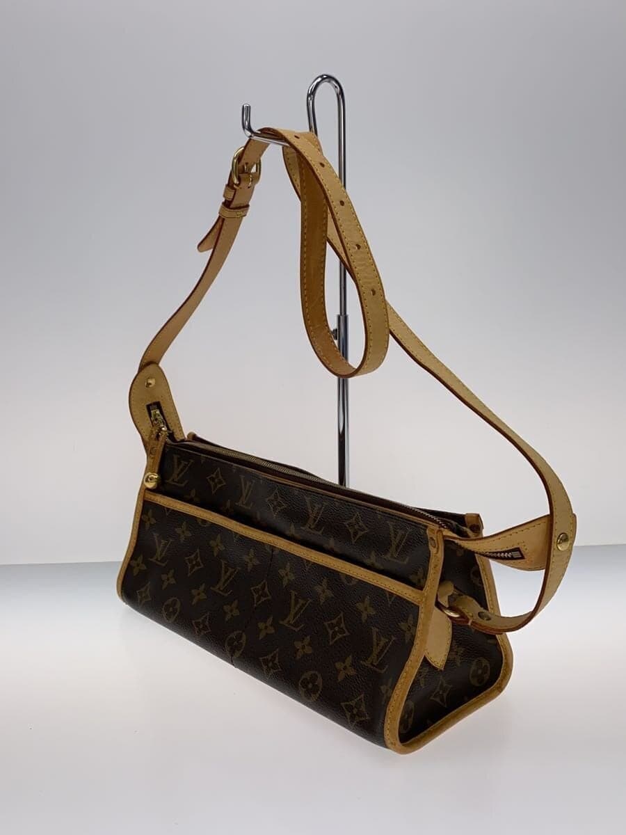 LOUIS VUITTON Popincourt Long Monogram Canvas PVC BRW M40008 2