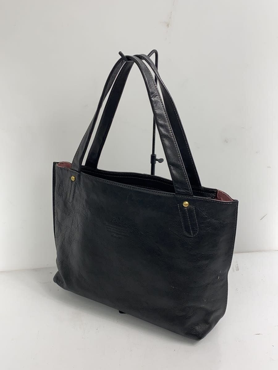 DAKOTA Tote Bag Leather BLK 2