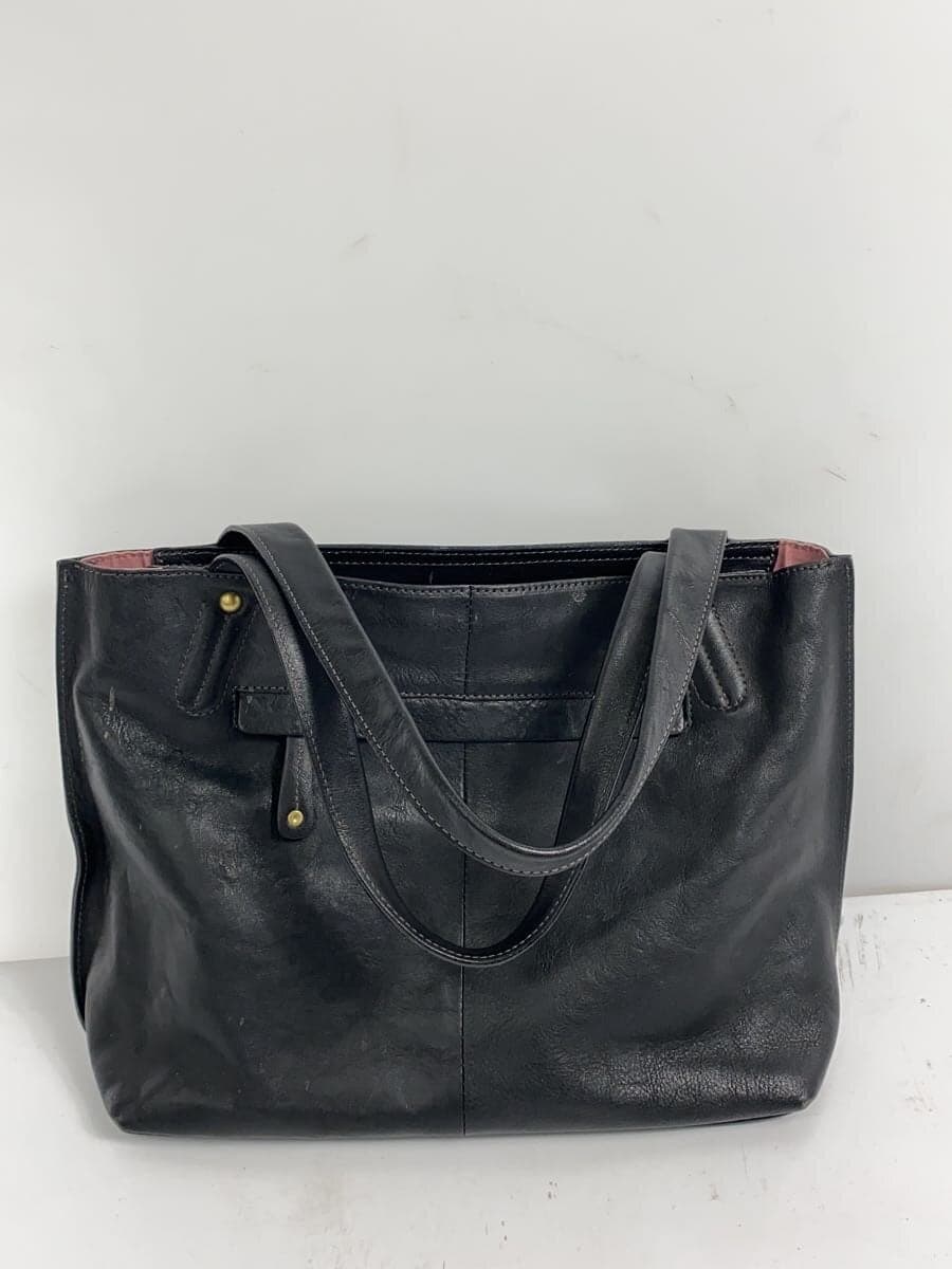 DAKOTA Tote Bag Leather BLK 3
