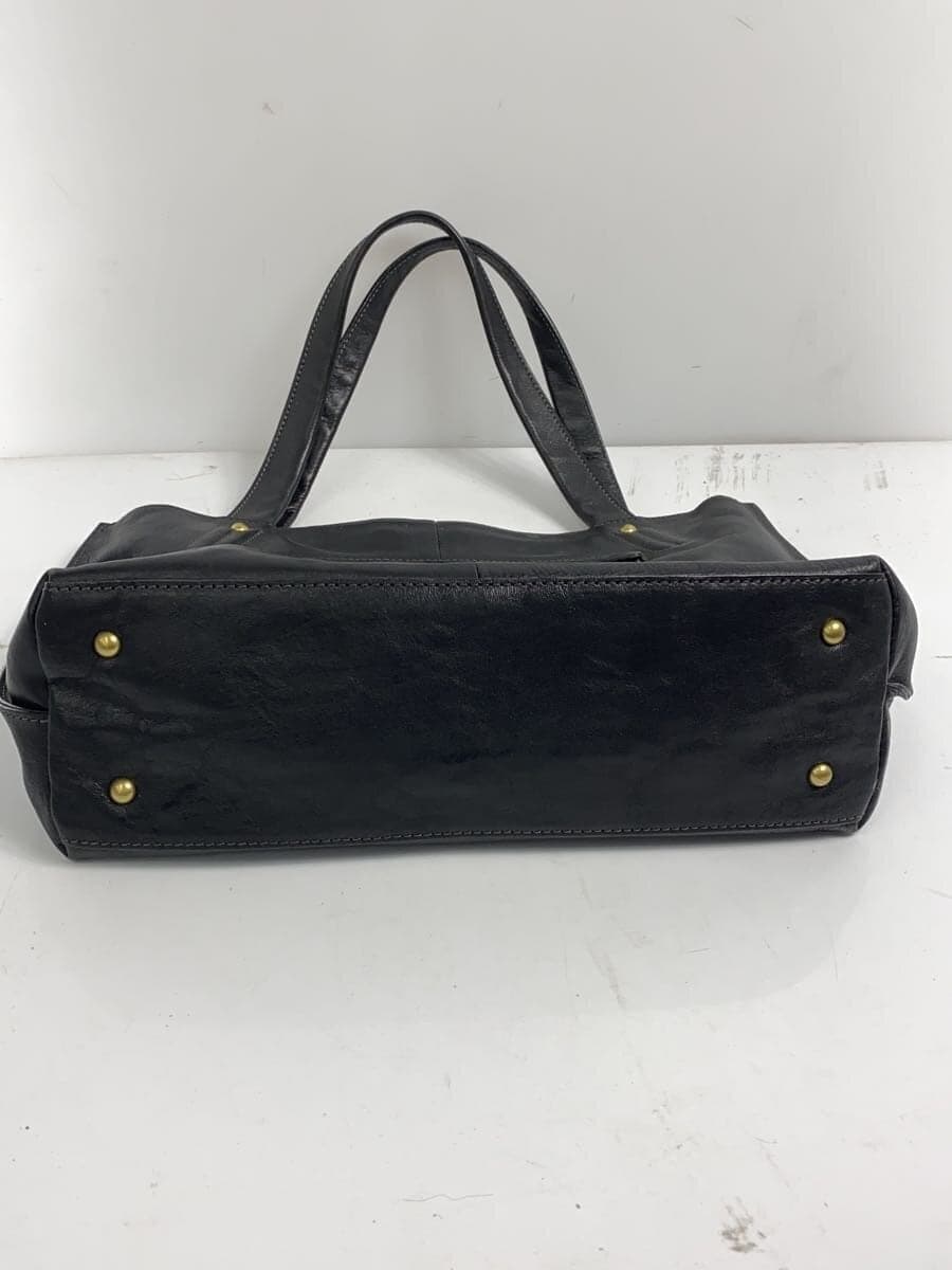 DAKOTA Tote Bag Leather BLK 4