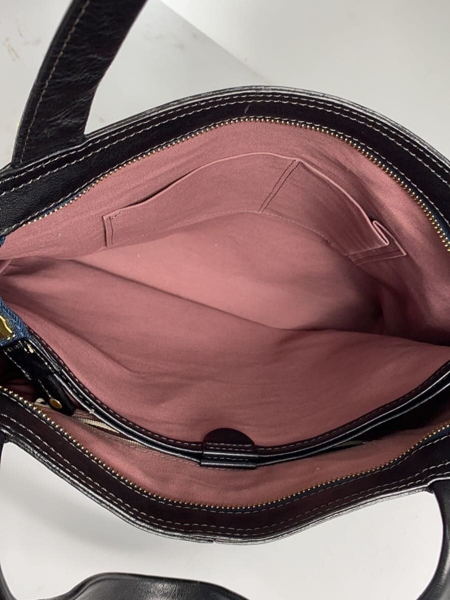 DAKOTA Tote Bag Leather BLK 6