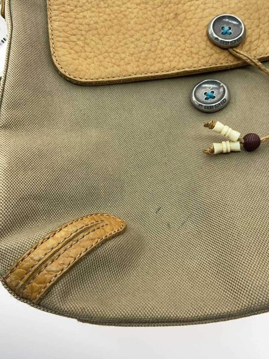 Paul Smith Shoulder Bag Canvas BEG Solid 7