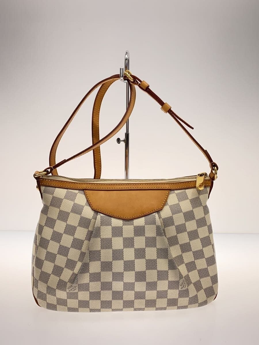 LOUIS VUITTON Siracusa PM_Damier Azur PVC WHT 3