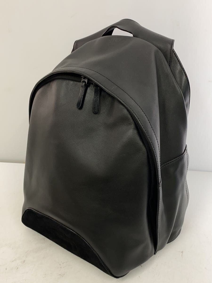 Camper backpack Leather Black 2