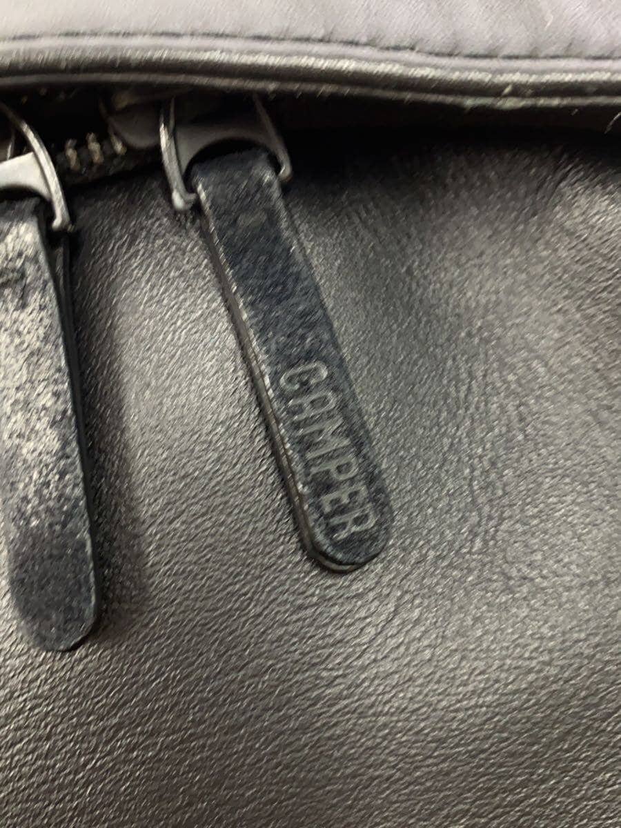 Camper backpack Leather Black 5