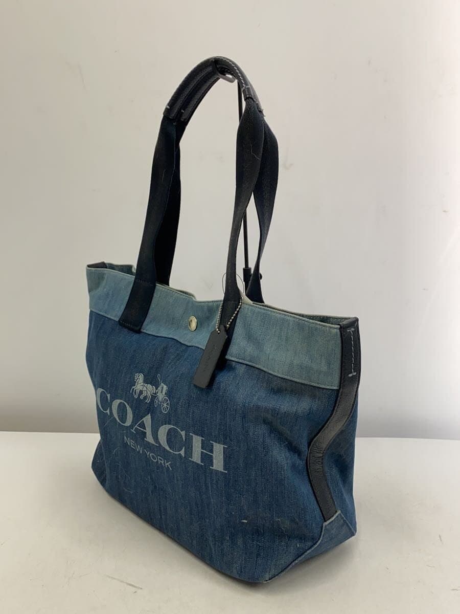 COACH Tote Bag Cotton IDG A2022-91131 2