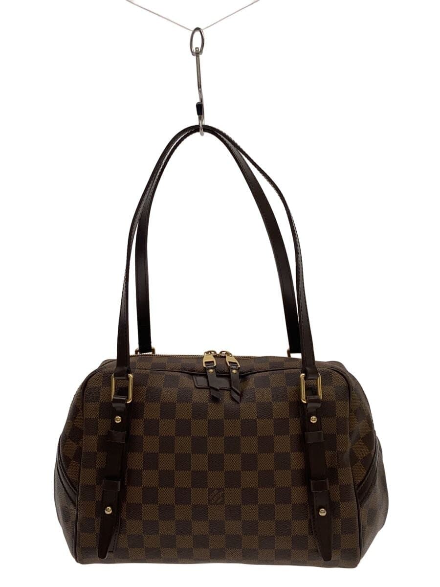 LOUIS VUITTON Rivington PM_Damier Ebene PVC BRW