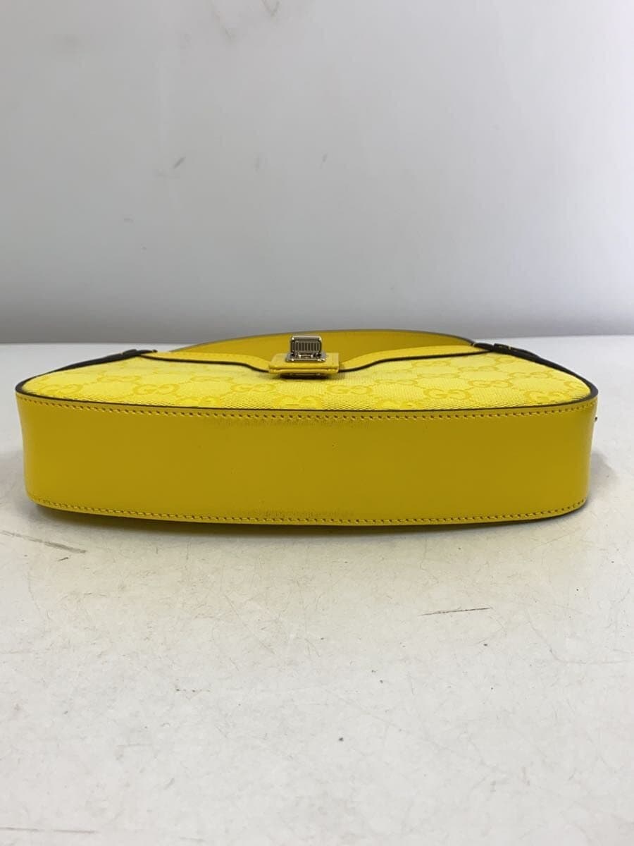 GUCCI Mini Shoulder Bag_GUCCI Moon Side Canvas YLW All Over Pattern 4