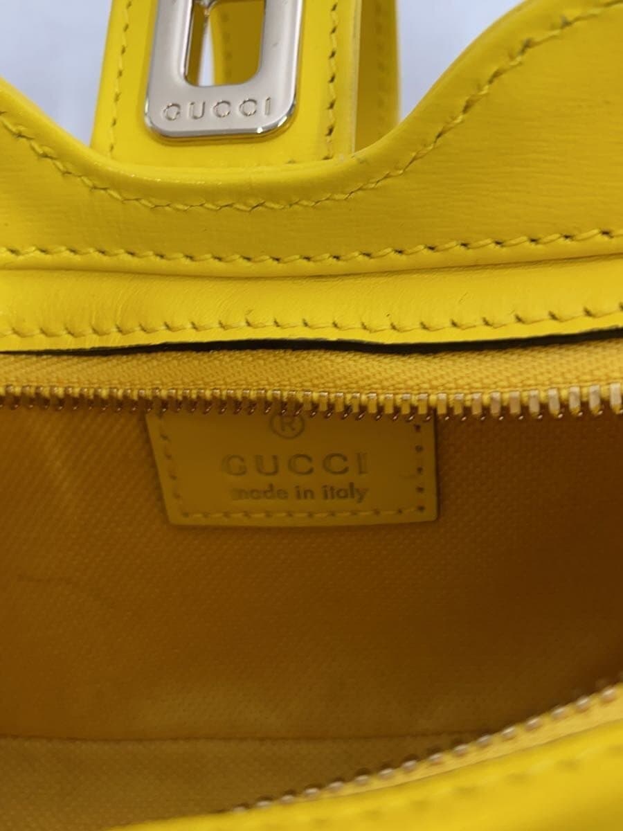 GUCCI Mini Shoulder Bag_GUCCI Moon Side Canvas YLW All Over Pattern 5