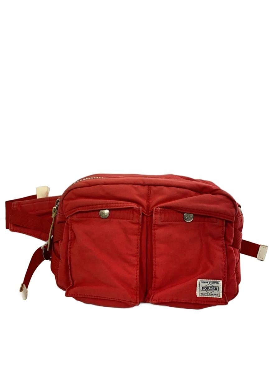 PORTER Shoulder Bag Cotton RED